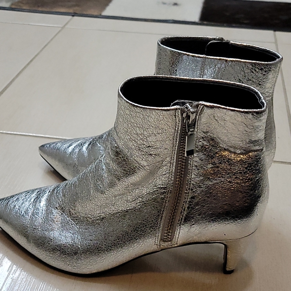 Silver Booties